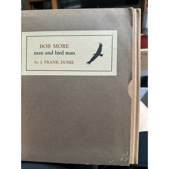Bob More, Man and Bird Man by J Frank Dobie signed limited edition - Picture 7 of 7
